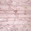 Mira Pink Floral 400 TC Cotton Flat Queen Size Bedsheet with 2 Pillow Covers – Threads