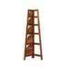 Kaka Solid Wood Bookshelf in Honey Oak Finish