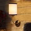 Devansh Metal Electric Wall Light in Gold Colour with Multi Shade Count of 1 Light