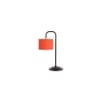 Hope Orange cotton Shade Iron Table Lamp