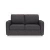 Apollo Compact Sofa (Colour : Steel, Cushion : Hard, Back Type : Regular, Seater : 2+1+1)
