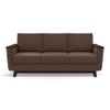 Corby Essential 3 Seater Fabric Sofa in Daschund Brown Colour
