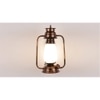 Harper White Metal Wall Mounted Lantern Lamp