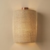 Elementary Brown Solid Wood Wall Lights