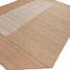 Jaipur Rugs Geometric Jute 6x9 Feet Peach And Mocha Dhurrie Carpet For Living Room And Home