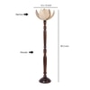 Devansh Wooden Floor Lamp