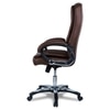 Pleash High Back Executive Chair in Brown Colour