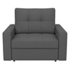 Barato  Pull Out Sofa cum Bed  in Dark Grey Colour