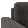 Verona Premium 1 Seater Fabric Sofa in Smoke Colour