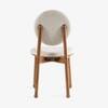 Aayam Solid Wood Dining Chair in White Colour
