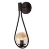 Eliante Modern Hanging Lights Mild Steel & Glass Material Brown & Champaign Finish