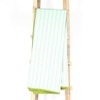 Yarn-dyed Lime Beach towel
