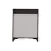 Nextstep 2 Door Metal Floor Cabinet Black