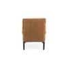 Arista Sheesham Wood Set of 2 Accent Chair in Taupe Brown Velvet Upholstery