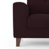 Verona Premium 3 Seater Fabric Sofa in Deep Plum Velvet Colour