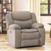 Atticus Single Seater Motorized Swivel Rock Recliner Premium Chenille Fabric