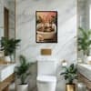 The Castle Decor Cute Otters Bathtub Bathroom Wall Art 8x12 Inch