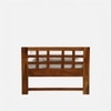 Ralgh Solid Wood Single  Size Bed Without Storage (Rustic Finish)