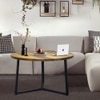 Metalsmith Natural Mango Wood Center Table