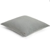 Transfer Knit Euro Sham Cushion Cover  Light Grey 24X24  Inches