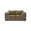 Trissino 2 Seater Luxury Italian Leather Sofa In Antique Moss