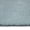 Dweezil Polo Blue Solid Woven Wool 6X4 Feet Carpet