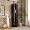 Shimada Engineered Wood  Bookshelf in Columbian Walnut Finish