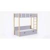 Pine Tree Bunk Bed with Drawer Storage