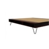 Aurelio Solid Wood Queen  Size Bed With Box Storage (Walnut Finish)