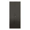 Zoey Engineered Wood 2 Door Wardrobe in Dark Wenge Finish