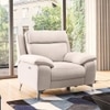 Emila One Seater Motorized Recliner in Cream Colour