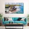 The Castle Decor Beautiful Sea Wall Art Set of 5 27x48 Inch