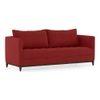 Florence Premium 3 Seater Fabric Sofa in Salsa Red Colour