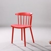 Kepler Brooks Aura Cafeteria Dining Chair in Red Colour