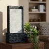 White Grey Slate River Water Fall Water Fountain
