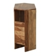 hsha Sheesham Wood  Study Table in Teak Finish