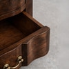 Bespoke Solid Wood Bedside Table in Walnut Finish