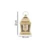 Gold Metal Moroccan-Inspired Dome Lantern