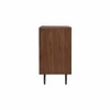Scandinavian Hutto Small Sideboard Walnut Finish