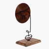Abel Metal Showpiece in Dark Brown Colour
