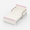 Jujube Kids Toddler Bed in Pink