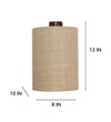 Elementary Brown Solid Wood Wall Lights