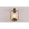 Gwendolyn Multicolor Metal Wall Mounted Lantern Lamp