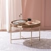 Luxurious Rattan Side Table in Brown Colour