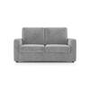 Apollo High Back 2 Seater Fabric Sofa in Granite Weave Colour