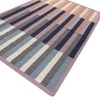 Jaipur Rugs Soft Chevron Wool Dhurrie Rug Blue 8x10 ft