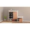 Step-Seat duo Space Saving Shoe Rack