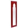 Desert Art MDF Handpainted Rajasthani Jharokha Wall Frame 7 x 25 Inch in Red Colour