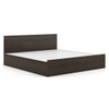 Wren Engineered Wood King Size Box Storage Bed In Dark Wenge Finish