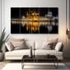 The Castle Decor Golden Temple Wall Art Painting Design 2